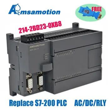 Sustituir S7-200 PLC CPU224XP PLC, controlador programable de salida con adaptador de programación WIFI, Amsamotion orferta de fábrica gratis