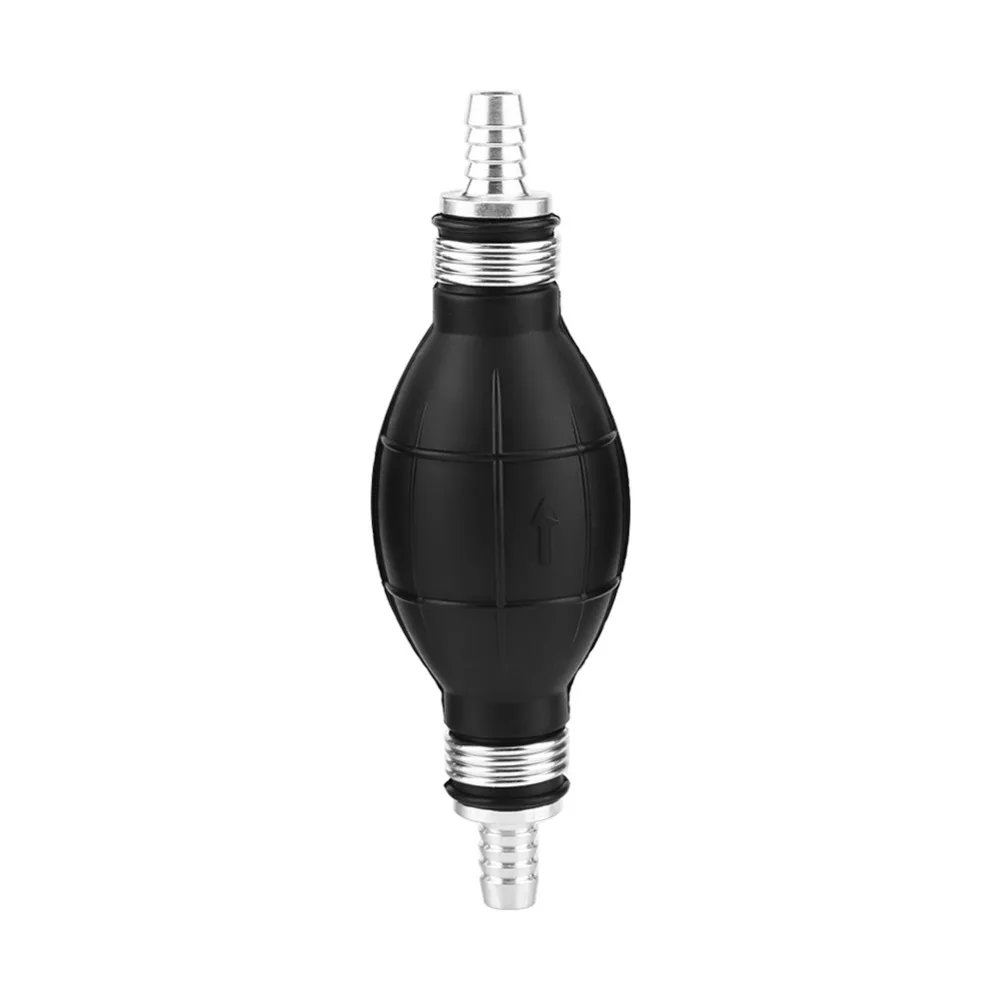 Gran oferta 6/8/10/12mm de Goma y de combustible de aluminio línea de bomba de mano bombilla gasolina para Auto barco marina fuera de borda