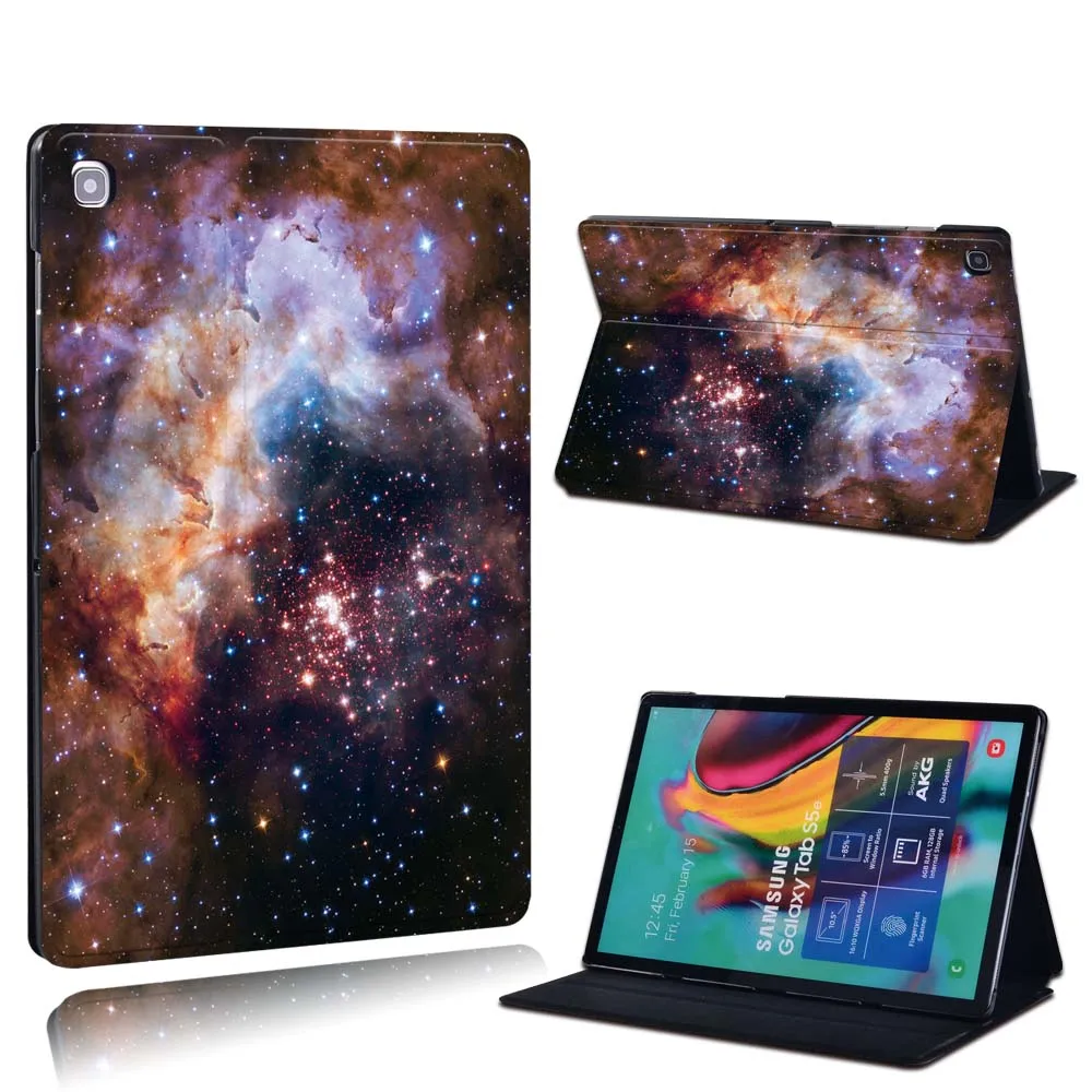 para samsung galaxy tab lite um impresso couro tablet suporte capa folio