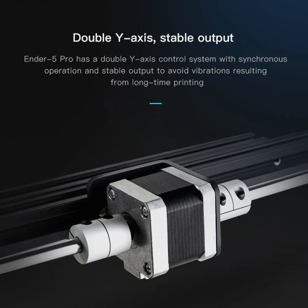 Creality Ender 5 Pro 3d принтер обновление V1.15 Бесшумная материнская плата стабильный выход с металлической рамкой экструдера использование Козерога Боуден PTFE