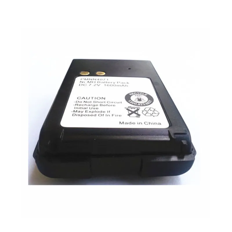 1600mAh 7,2 V Ni-MH PMNN4071 PMNN4071AR Аккумулятор для Motorola Walkie Talkie Mag One BPR40 A8 радио PMNN4071, PMNN4071A, pmn4071ar
