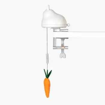 

Electric Cat Toy Funny Cat Ball Spring Rod Funny Interactive Puzzle Smart Pet Cat Ball Toy Lifting Carrot With Catnip Cat Teaser