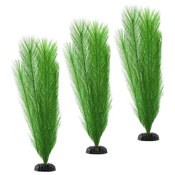 

Aquarium Plant Feather Grass Provides A Beautiful Environment for Aquatic Animals, for Fish Tank, 3 Pieces Per Pack
