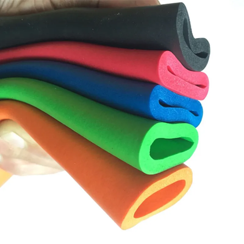 1m Smooth Surface NBR High Density Sponge Tube Casing Fitness Car Fitness Equipment Accessories Wear Resistance Tear Resistance 4