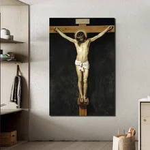 Wall Art Canvas Christ Crucified Posters Prints Painting Wall Pictures For Modern Living Room Home Decor Accessories Artwork HD Home Decor Wall Art Canvas Christ Crucified Posters Prints Painting Wall Pictures For Modern Living Room Home Decor Accessories Artwork HD Home Decor