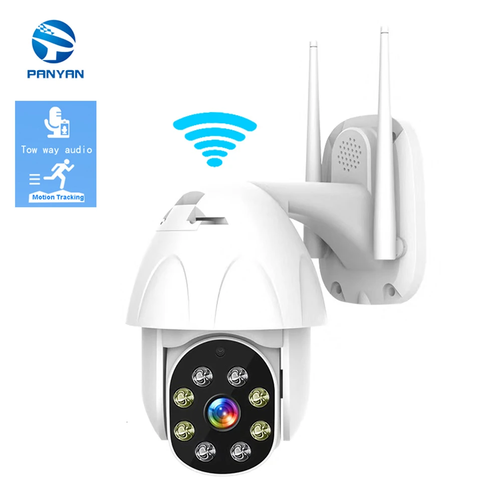 

1080P200W IP Camera Wifi Outdoor Speed Dome Wireless Wifi Security Camera Pan Tilt 4X Digital Zoom 2MP Network CCTV Surveillance