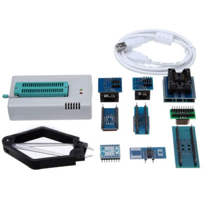 Mini Pro TL866CS USB BIOS Универсальный Набор для прошивки с адаптером 9 шт