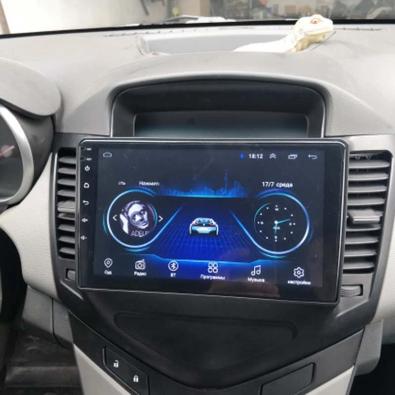 9 дюймов Android 8,1 мультимедийный плеер gps Navi 2Din Автомагнитола Pressscreen головное устройство для 2013 Chevrolet Cruz