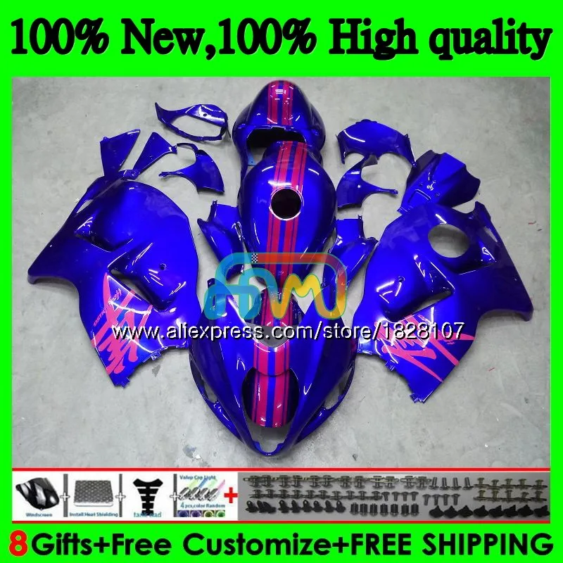 GSXR 1300 для SUZUKI Hayabusa светильник синий GSXR-1300 2002 2003 2004 2005 2006 2007 49BS. 124 GSXR1300 96 02 03 04 05 06 07 обтекатель