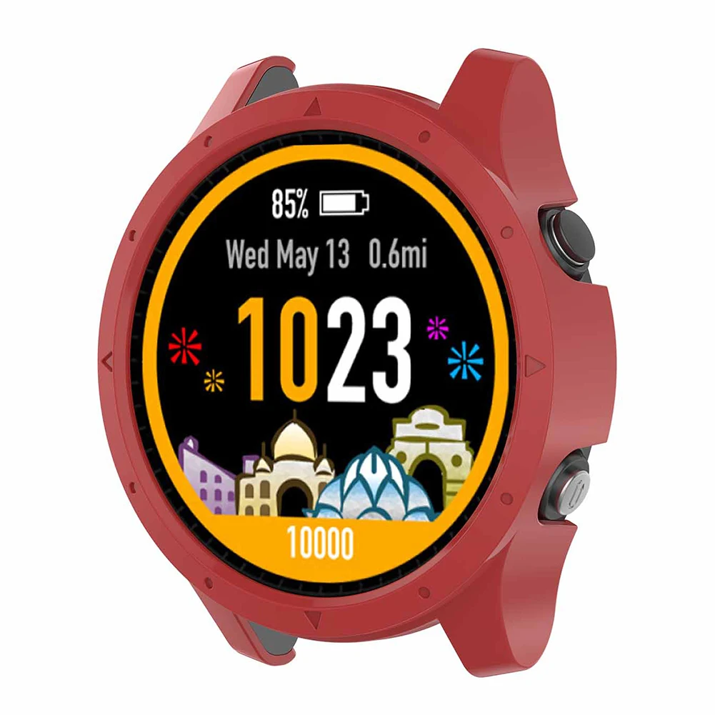 Garmin 포어 러너에 대 한 935 945 스마트 워치 실리콘 보호 케이스 Garmin 포어 러너에 대 한 모든 라운드 Shockproof 시계 다이얼 커버