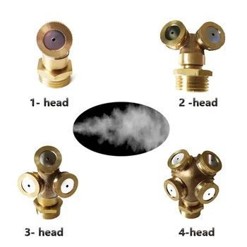 

Brass Metal Sprinkler Spray Misting Nozzle Garden Grass Lawn Impulse Sprinklers For Irrigation System