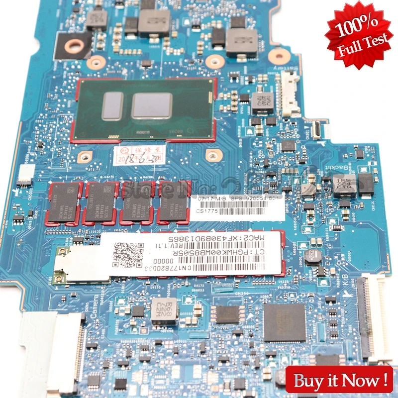 Nokotion OLDMAN-6050A2848001-MB-A01 920054-601 для hp EliteBook x360 1030 G2 13,3 дюймов SR33Z i7-7600U 16 Гб Intel GMA HD 620