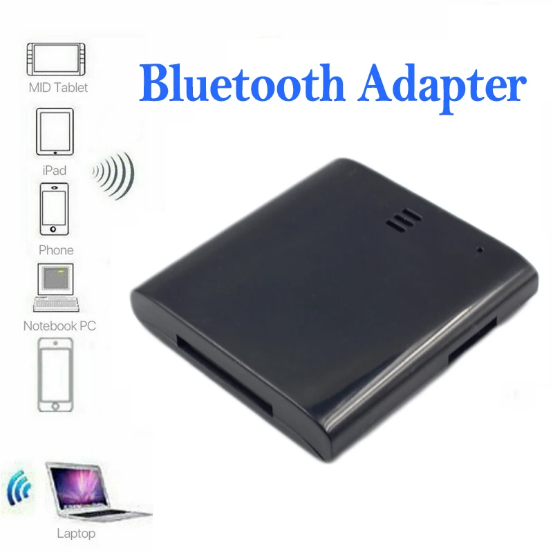 Bluetooth A2DP музыкальный приемник аудио адаптер ПК iPod iPhone 30Pin док-динамик