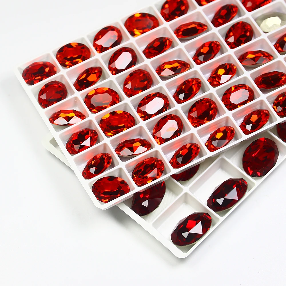 Рисунок 3 - Овальные красочные 3D острые стеклянные