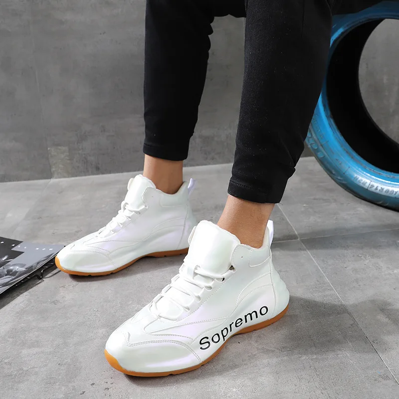 

New Style Korean-style Spring And Autumn Men's Shoe Trendy Shoes's Glitter Cool Wind Sports Elevator Men's Trendy Shoes