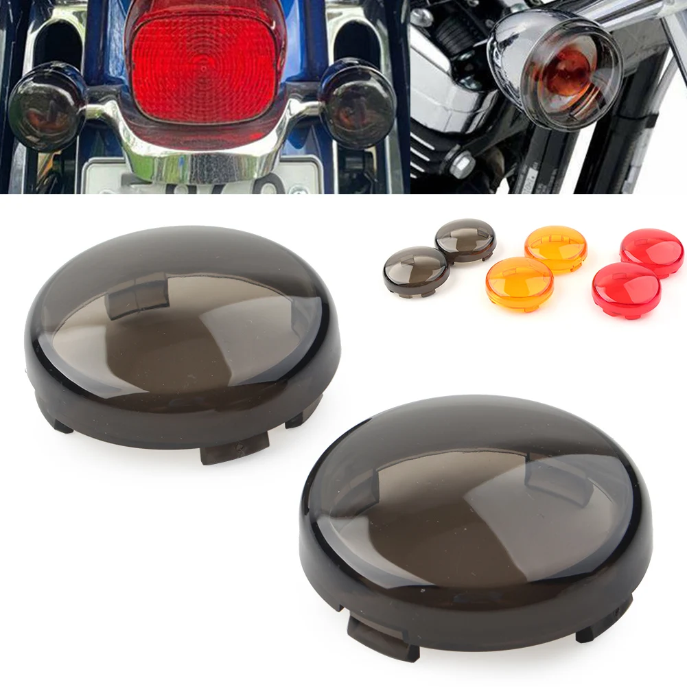 For Harley Sportster 1200 883 2002-2015 Motorcycle Turn Signal Light Lens Cover