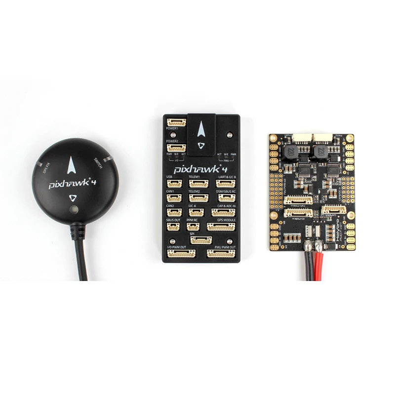 Контроллер полета Holybro Pixhawk 4 PX4 STM32F765 Accel/Gyro GPS модуль питания PM07 Fr FPV RC Дрон|Детали и