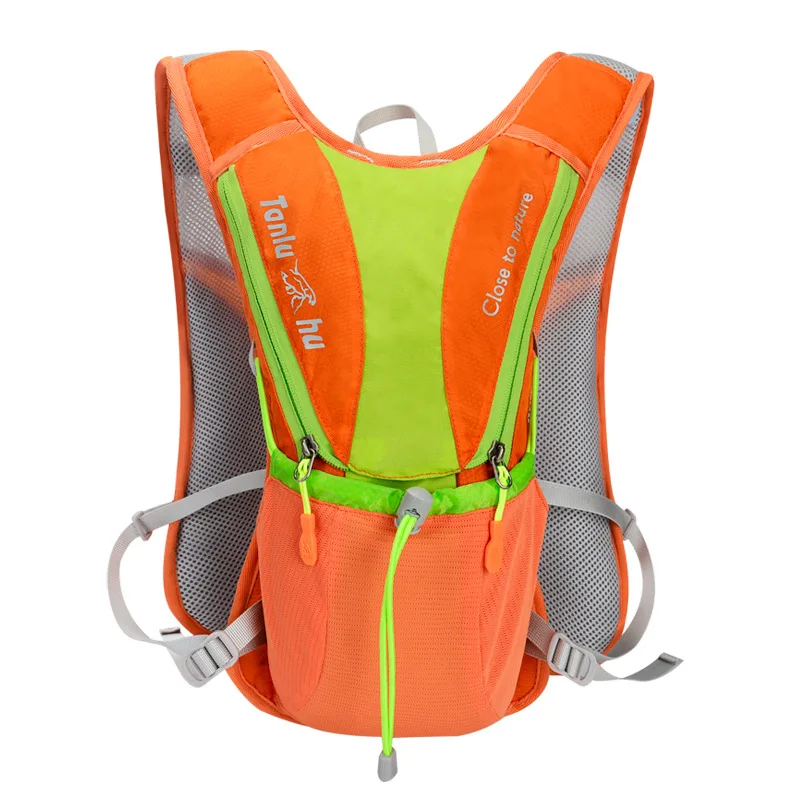 No 2L water bag6 TANLUHU 10L легкий рюкзак для бега нейлоновая сумка для велоспорта марафон Портативный Сверхлегкий дышащий Пешие прогулки 2L водонепроницаемая сумка - Цвет: No 2L water bag6