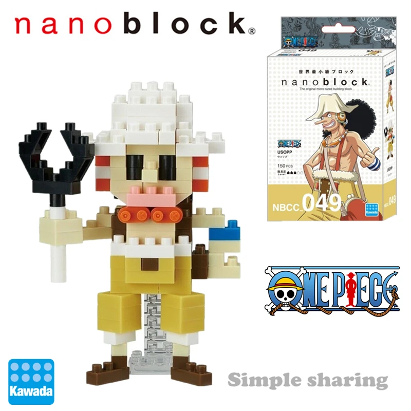 New Nanoblock One Piece Usopp Building Blocks Nbcc 049 150 Pieces Diamond Creative Mini Bricks Toy For Kids Great Gift Blocks Aliexpress