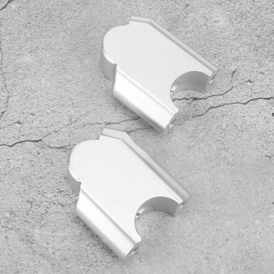 2 шт. мотоциклетная алюминиевая рукоятка из сплава набор для бритья движется бар зажим стояк Мотоцикл Запчасти manillar
