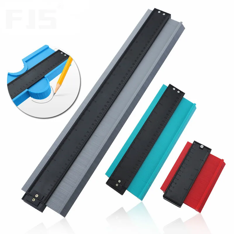 

1pc Contour Gauge 5"/10"/20" Outline Gauge Edge Shape Marking Gauge for Tiling Auto Contour Duplications