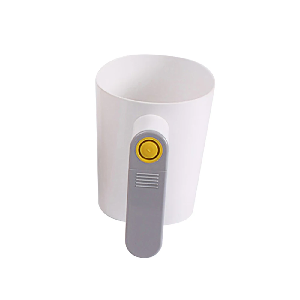 Plastic Cup Shape Electric Handheld Flour Sifter Sieve Mechanical