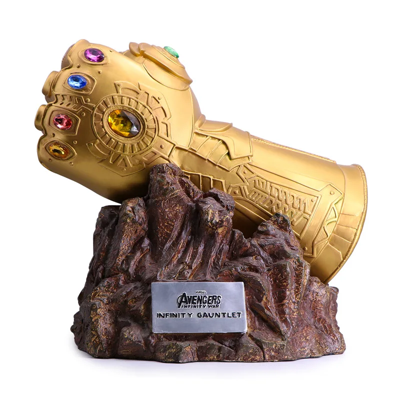 Фигурки Marvel Infinity Gauntlet Мстители гигантская статуя украшения коллекция предметы домашней мебели