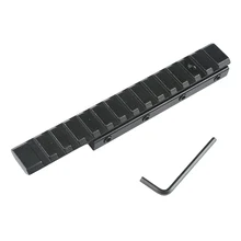 MIZUGIWA Тактический 11 мм до 20 мм конвертер ласточкин хвост к Пикатинни Вивер удлинить крепление стояк рельс база адаптер Охота Каза