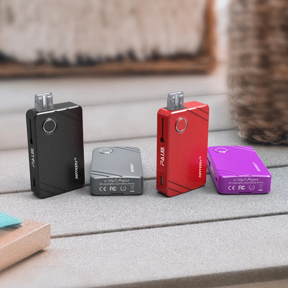 Original Artery PAL II Pod Kit with 1000mAh Battery with MTL Coil & Side Refilling System Artery PAL 2 Vape Kit Vs Artery PAL