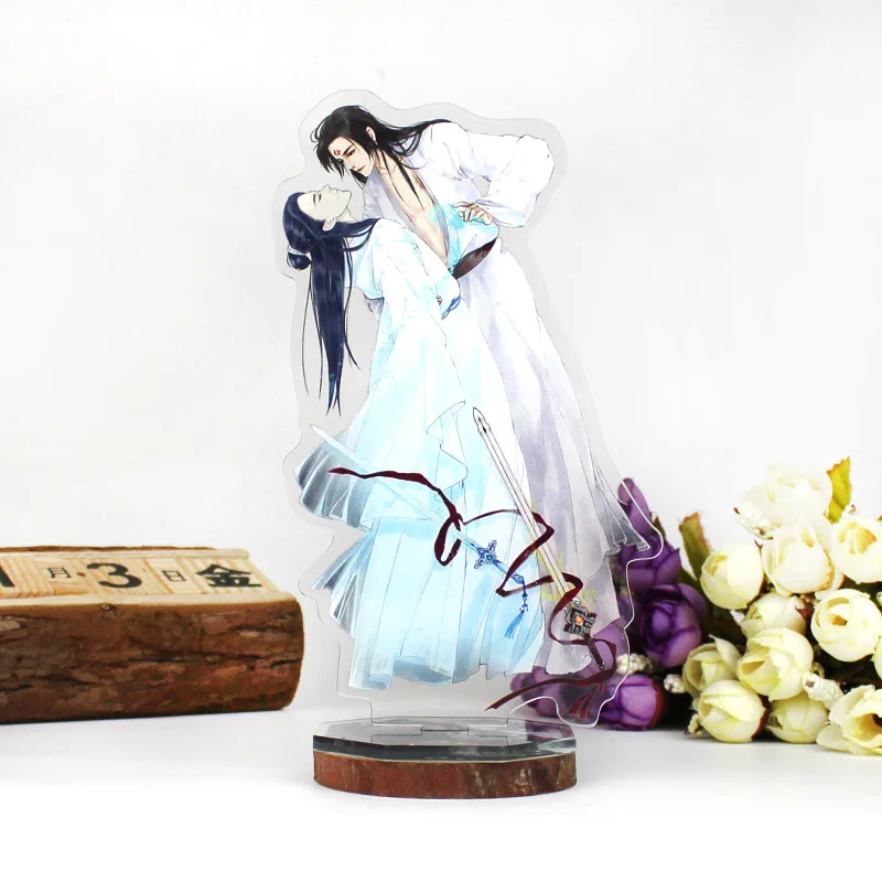 Details about    Scum Villain Self Saving System Luo Binghe Shen Qingqiu Two-sided Stand Figure 