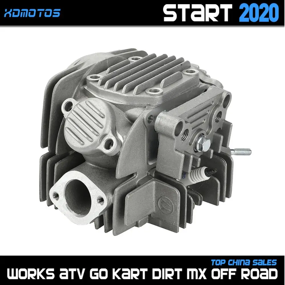 Комплект головки цилиндра мотоцикла для YX140 YinXiang 140cc 1P56FMJ горизонтальный