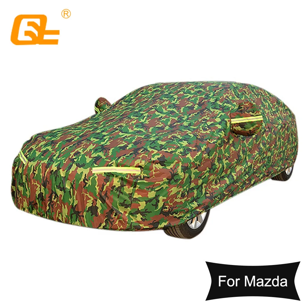 Winter plus cotton Car Covers Outdoor Waterproof Sun Rain Snow Protection UV Umbrella for Mazda 3 sedan CX-5 CX-9 | Автомобили и