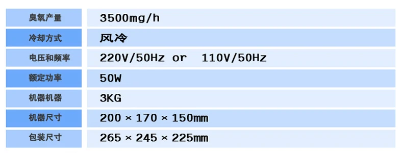110/220V 3.5GRH генератор озона Бытовая Воздухоочистители стерилизации дезодорации воздуха для дезинфекционной машины удалитель формальдегида