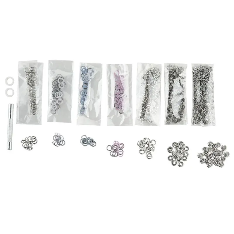 HHO-100pcs кнопки 9,5 мм 5 когтей(3,5 мм) ушко 4 цвета+ 1 зажим