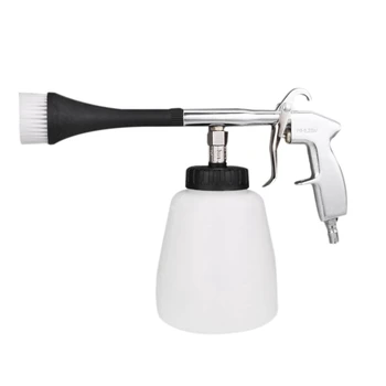 

(Us Connector)High Pressure Car Wash for Tornador Portable Interior Deep Cleaning Blowing Dust Machine-Gun Washer with Brush Car