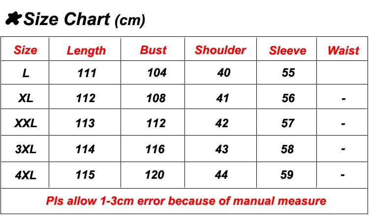 5 L-4XL