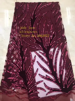 

stock 5yards/bag 6 color sequined embroidery laser lamination fashion fabrics used for dress design stage costumes XC118#