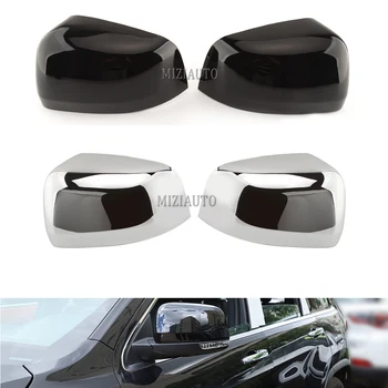 

Car Rearview Side Mirror Cover Cap For Jeep Grand Cherokee 2011-2019 for Dodge Durango Gloss Black shell Wing Mirrors Styling