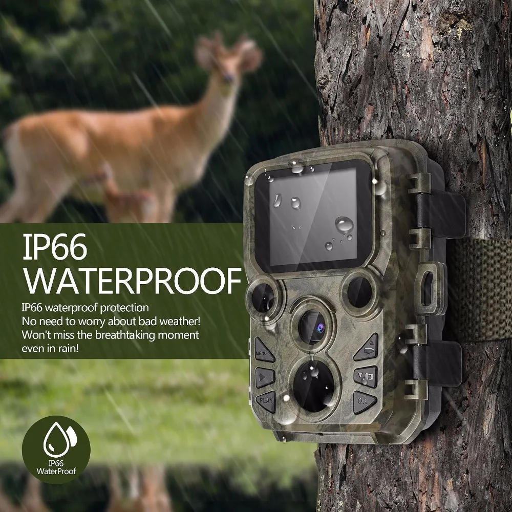 

New 16MP 1080P Hunting camera 0.6s Motion Fast Trigger Digital Infrared Trail Cam Night vision wild camera photo traps game came