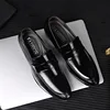 Handmade Leather Men Dress Shoes Fashion Party And Wedding Men'S Loafers Casual Shoes Men Driving Shoes 4