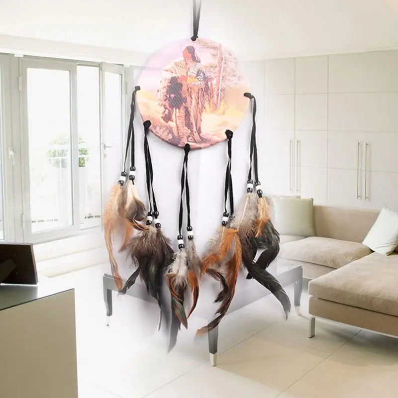 Indian Oil Painting Character/Horse Dream Net With Pattern Of Horse/Character H1 x