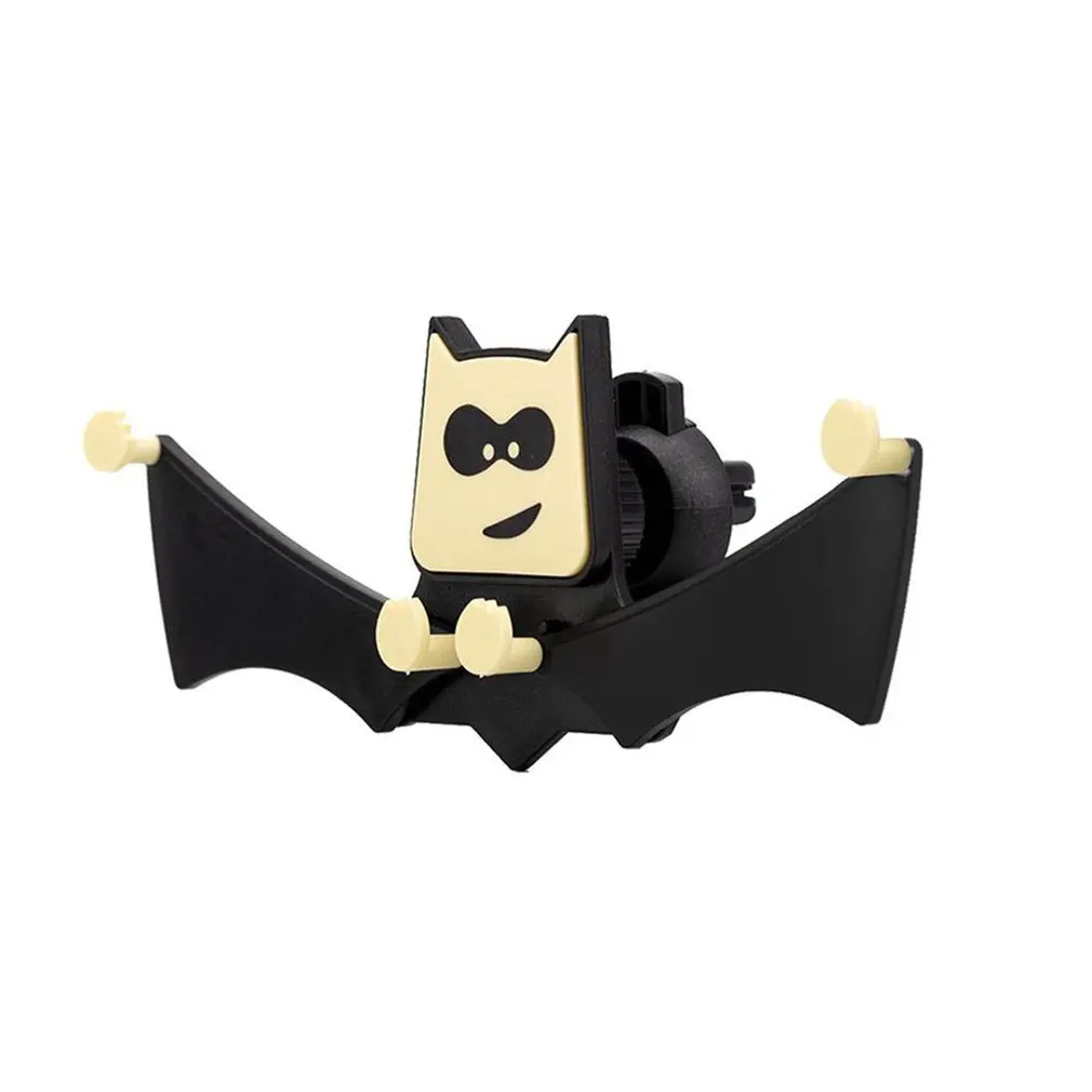 Car Phone Holder GPS Navigation Dashboard Bat Shape Phone Holder In Car For Universal Mobile Phone Clip Mount Stand Bracket