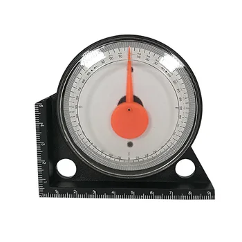 

0-90 degrees Protractor Horizontal Inclinometer Gauge Meter Tool Angle Finder With Magnetic Base Clinometer Tile leveling system