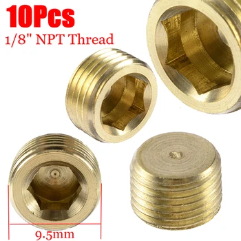 

Socket Copper Plug Pipe Set G1/8 1/8\" NPT Thread Replacement Accessories