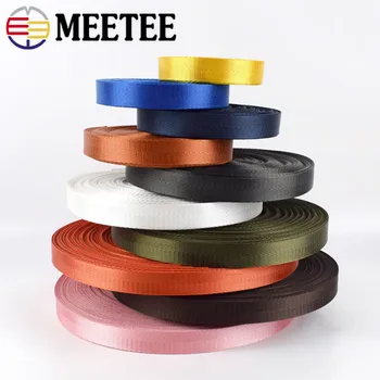 

10Meters Herringbone 20mm Nylon Webbing Ribbons Dog Collar Backpack Knapsack Strap Belt Tape Bias Binding DIY Sewing Accessories