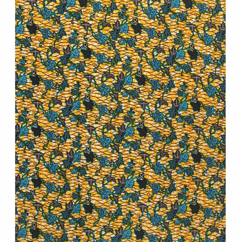 Нигерийская восковая ткань высокого качества хлопок Воск Принт ткань горячая Распродажа африканская ткань Анкара швейный материал 6 ярдов для платья