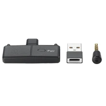 Adattatore per trasmettitore Audio Bluetooth 5.0 trasmettitore Wireless USB di tipo C con bassa latenza per PC Nintendo Switch PS4 TV