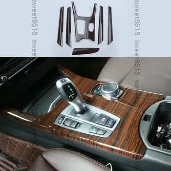 

Car modification Car accessories 6PC Wood Grain Color Dash Cover Trim Kit Full Set For BMW X3 F25 X4 F26 2011-2017