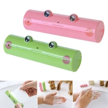 Портативный лягушка Ручная стирка бумага Мыльная Пена для мытья тела мыло ломтик в коробке мыло в мини-формате листы мыло для рук TSLM1