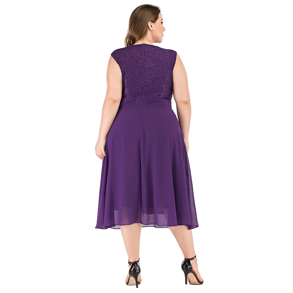 JAYCOSIN Lace Dress Women